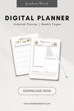 Farmhouse Planner Printable Bundle | Daily Weekly Monthly & To-Do List Organizer | Instant Download