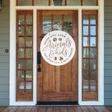 Hope You Like Animals & Kids Because It's A Zoo In Here ~ Custom Porch Sign | Metal Porch Sign | Custom Gifts | Personalized Steel Sign