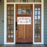 All You Need Is Love & A Dog ~ Custom Porch Sign | Metal Porch Sign | Custom Gifts | Personalized Steel Sign