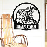 Custom Goat Farm Metal Sign ~ Metal Porch Sign | Metal Gate Sign | Farm Entrance Sign | Metal Farmhouse