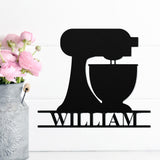 Kitchen Custom Sign ~ Outdoor Metal Sign, Metal Sign, Wedding Gift, Personalized Metal Sign, Gift For Couple, Metal Wall Art, Word Wall Art