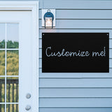 Customize This Metal Sign ~ Outdoor Metal Sign, Door Hanger Sign, Last Name Sign, Personalized Metal Sign, Custom Gift, Porch Sign