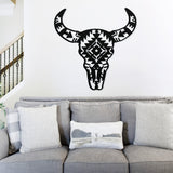 Aztek Cow ~ Metal Porch Sign | Personalized Metal Sign | Custom Porch