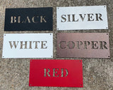 Camper Couple Name Sign ~ Metal Porch Sign | Outdoor Sign | Front Door Sign | Metal Camper Sign | Camping Sign