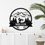 Motocross Custom Sign ~ Metal Porch Sign - Outdoor Sign - Personalized Metal Sign - Dirt Bike Sign