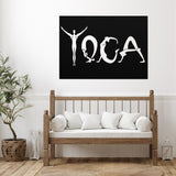 Yoga Metal Sign ~ Metal Porch Sign - Outdoor Sign - Personalized Metal Sign - Workout Room Sign