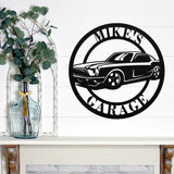 Garage Metal Name Sign ~ Metal Porch Sign, Metal Tree Sign, Front Door Metal Sign, Patio Metal Sign, Metal Décor, Metal Art