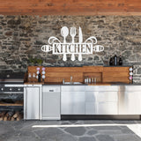 Metal Kitchen Sign Decor Kitchen Wall Decor Kitchen Wall Art Kitchen Word Sign Kitchen Gift Kitchen Decor Cooking Gift Housewarming Gift