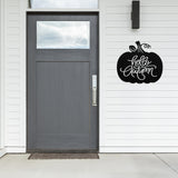 Hello Autumn Pumpkin Steel Sign ~ Metal Porch Sign | Metal Autumn Sign | Fall Metal Sign | Metal Fall Sign | Fall Sign | Fall Porch Sign