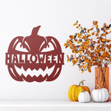 Halloween Pumpkin Sign, Metal Porch Sign, Fall Door Hanger, Fall Metal Sign, Metal Fall Sign, Fall Sign, Porch Sign, Halloween Porch Sign