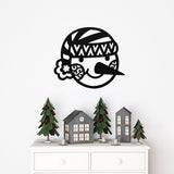 Winter Snowman Custom Outdoor Sign ~ Christmas Door Hanger, Personalized Christmas Décor, Custom Winter Porch Sign, Christmas Porch Sign