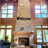 Custom Metal Word, Your Custom Text, Custom Name Script Metal Sign, Personalized Wall Decor, Housewarming Gift