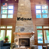 Custom Metal Word, Your Custom Text, Custom Name Script Metal Sign, Personalized Wall Decor, Housewarming Gift