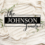 Last Name Family Sign ~  Metal Sign, Metal Porch Sign, Custom Metal Porch Sign, Personalized Steel Sign, Metal Family Home Sign