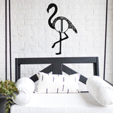 Flamingo Monogram Sign ~ Metal Porch Sign | Outdoor Sign | Front Door Sign | Metal Beach Sign