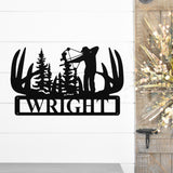 Bow Hunting Custom Sign ~ Metal Porch Sign | Outdoor Sign | Front Door Sign | Metal Hunting Sign | Cabin Sign