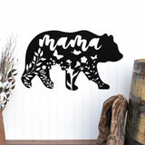 Mama Bear Sign ~ Metal Porch Sign | Outdoor Sign | Front Door Sign | Metal Hunting Sign | Cabin Sign