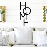 Home Sign ~ Outdoor Metal Sign, Metal Sign, Wedding Gift,  Personalized Metal Sign, Gift For Couple, Metal Wall Art, Word Wall Art