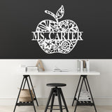 Teacher Custom Name Sign ~ Metal Porch Sign - Outdoor Sign - Personalized Metal Sign - Occupational Sign