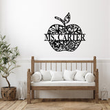 Teacher Custom Name Sign ~ Metal Porch Sign - Outdoor Sign - Personalized Metal Sign - Occupational Sign