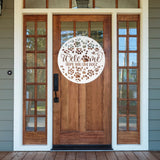 Welcome Hope You Like Dogs ~ Custom Porch Sign | Metal Porch Sign | Custom Gifts | Personalized Steel Sign