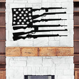 Riffle Flag Sign ~ Metal Porch Sign | Metal Gate Sign | Farm Entrance Sign | Metal Farmhouse