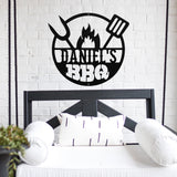 Custom BBQ Sign ~ Metal Porch Sign | Outdoor Sign | Front Door Sign | Metal Grilling Sign
