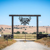 Hunting Season Sign ~ Metal Porch Sign | Outdoor Sign | Front Door Sign | Metal Hunting Sign | Cabin Sign