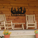 Bow Hunting Custom Sign ~ Metal Porch Sign | Outdoor Sign | Front Door Sign | Metal Hunting Sign | Cabin Sign
