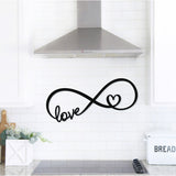 Love Infinity Sign ~ Outdoor Metal Sign, Door Hanger Sign, Metal Sign, Wedding Gift,  Personalized Metal Sign, Gift For Couple, Porch Sign