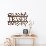 Last Name Branch Monogram Sign ~ Metal Porch Sign - Outdoor Sign - Personalized Metal Sign - Family Monogram Sign