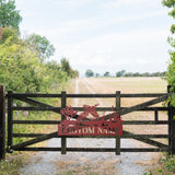 Pheasant Hunting Name Sign ~ Metal Porch Sign | Outdoor Sign | Front Door Sign | Metal Hunting Sign | Cabin Sign