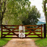 Deer Flag Custom Sign ~ Metal Porch Sign | Outdoor Sign | Front Door Sign | Metal Hunting Sign | Cabin Sign