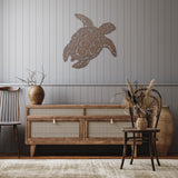 Sea Turtle Sign ~ Metal Porch Sign - Outdoor Sign - Front Door Sign - Metal Beach Sign - Beach House
