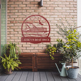 Custom Lake House Sign, Lake House Decor, Lake House Sign, Personalized Lake Life Sign, Family Lake House Signs, Lake House Sign, Metal Sign