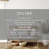 Desert Monogram Sign ~ Metal Porch Sign | Metal Gate Sign | Farm Entrance Sign | Metal Farmhouse