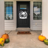 Spooky Spider Custom Sign ~ Metal Porch Sign, Fall Door Hanger, Fall Metal Sign, Metal Fall Sign, Fall Sign, Porch Sign, Custom Autumn Sign