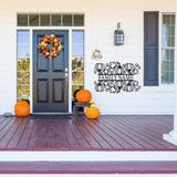 Pumpkin Custom Last Name Sign, Metal Porch Sign, Fall Door Hanger, Fall Metal Sign, Metal Fall Sign, Fall Sign, Porch Sign, Custom Autumn