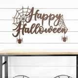 Happy Halloween Sign ~ Metal Porch Sign, Fall Door Hanger, Fall Metal Sign, Metal Fall Sign, Fall Sign, Fall Porch Sign, Custom Autumn