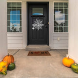 Welcome To Our Web Sign, Metal Porch Sign, Fall Door Hanger, Fall Metal Sign, Metal Fall Sign, Fall Sign, Porch Sign, Custom Halloween Sign