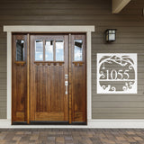 Fall Home Address Sign, Metal Porch Sign, Fall Door Hanger, Fall Metal Sign, Metal Fall Sign, Fall Sign, Porch Sign, Custom Fall Sign