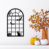 Halloween Window Frame Sign, Metal Porch Sign, Fall Door Hanger, Fall Metal Sign, Metal Fall Sign, Fall Sign, Porch Sign, Custom Fall Sign