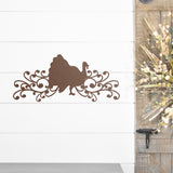 Turkey Thanksgiving Sign, Metal Porch Sign, Fall Door Hanger, Fall Metal Sign, Metal Fall Sign, Fall Sign, Porch Sign, Thanksgiving Sign