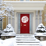 We Wish You A Very Merry Christmas ~ Christmas Door Hanger, Personalized Christmas Décor, Custom Winter Porch Sign, Christmas Porch Sign