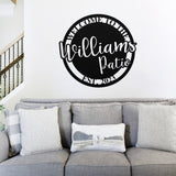 Personalized Patio Sign, Custom Metal Outdoor Sign, Housewarming Gift, Custom Outdoor Sign ,Custom Metal Sign, Welcome Sign, Patio Sign